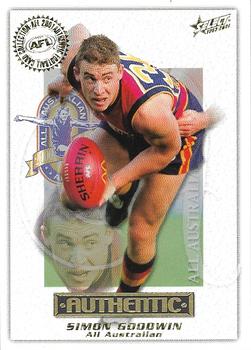 2001 Select AFL Authentic - All Australian #AA3 Simon Goodwin Front